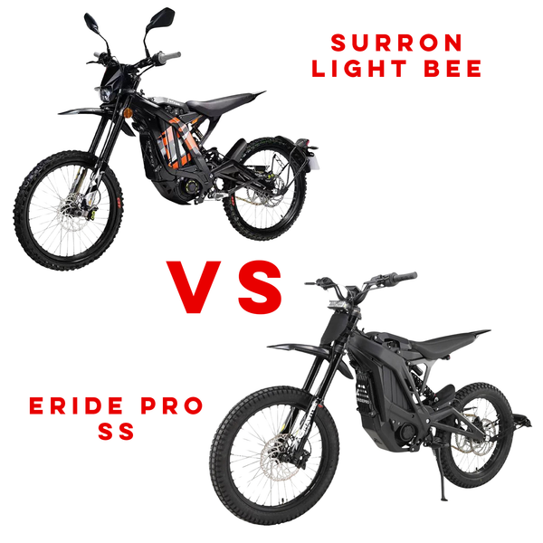 Vergleich : SURRON Light Bee vs. ERIDE PRO SS