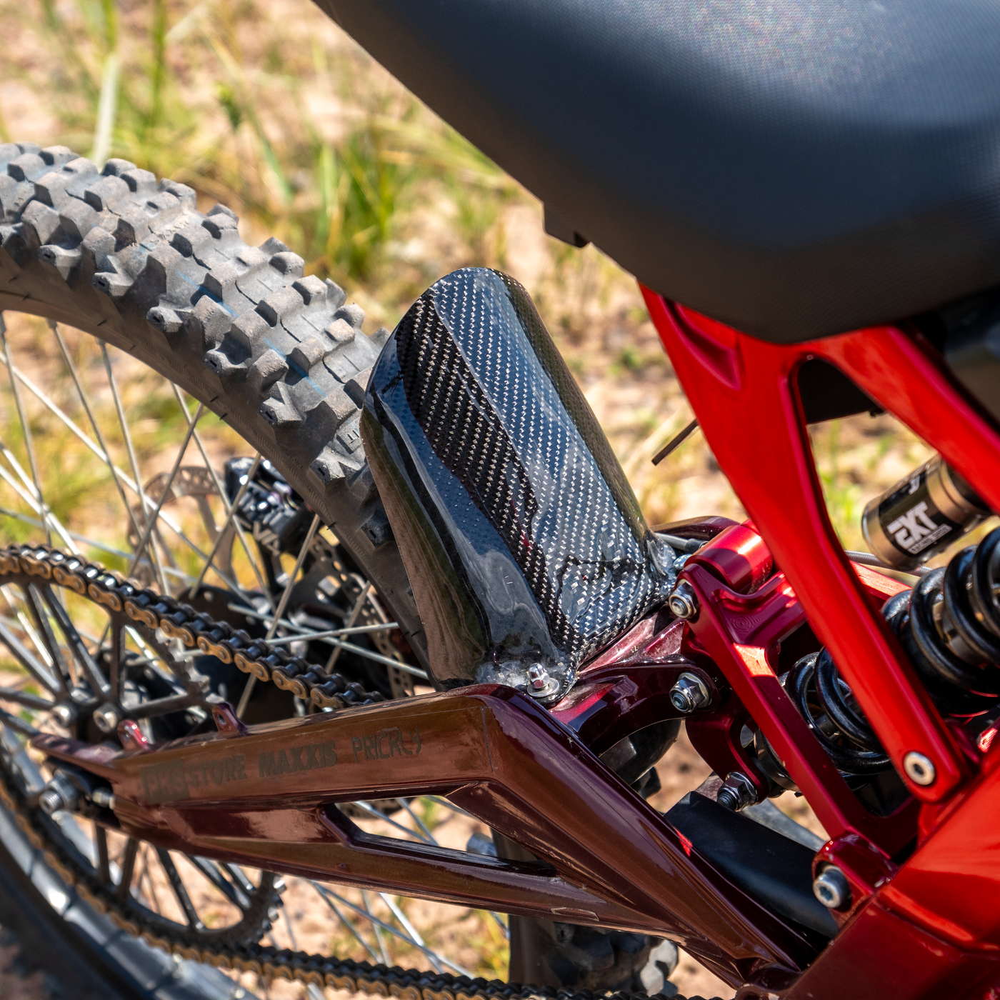 Surron X Carbon Swingarm Mudguard